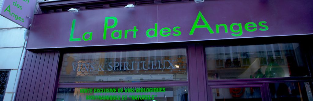 LA PART DES ANGES Caviste Cave à manger Dégustation Vins Nature Nice 17 rue Gubernatis Nice France