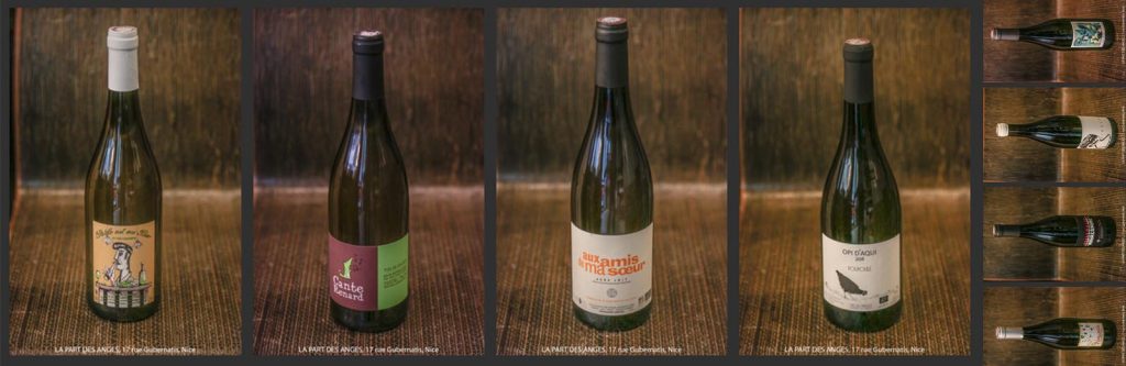 LA PART DES ANGES Caviste Cave à manger Dégustation Vins Nature Nice 17 rue Gubernatis Nice France