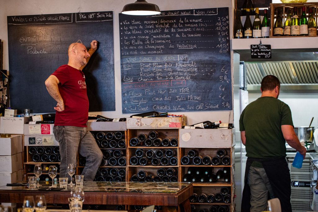 LA PART DES ANGES Caviste Cave à manger Dégustation Vins Nature Nice 17 rue Gubernatis Nice France