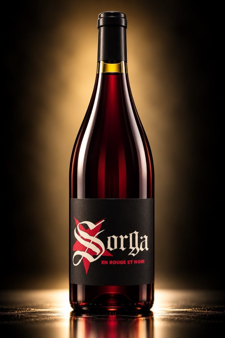 La Sorga En Rouge et Noir